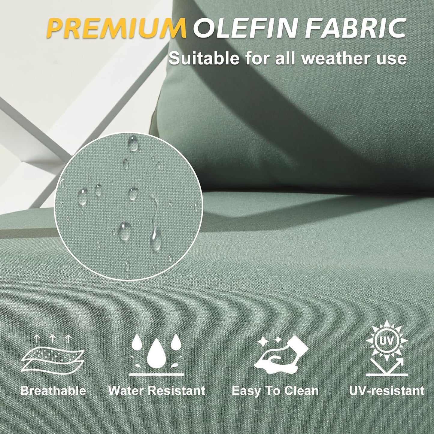 Replacement Cushion Set for Sofa