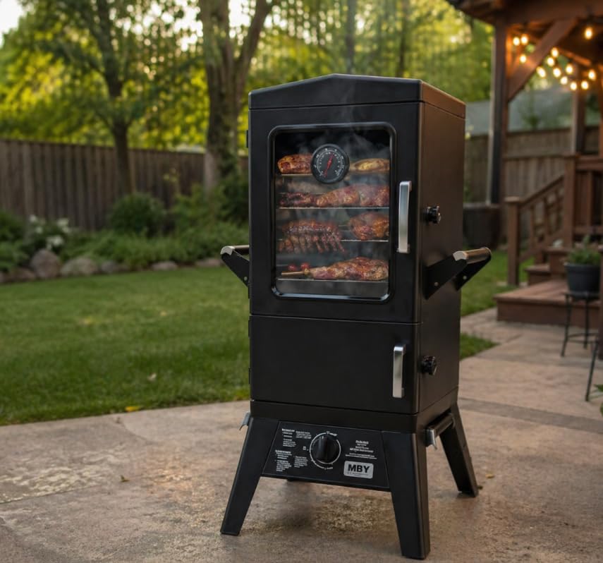 Vertical Propane Smoker — customer photo from Julia