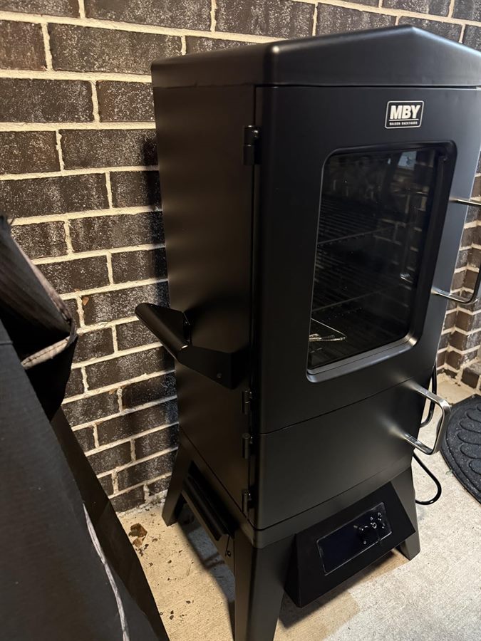 Large Vertical Electric Smoker — customer photo from Maye Romero