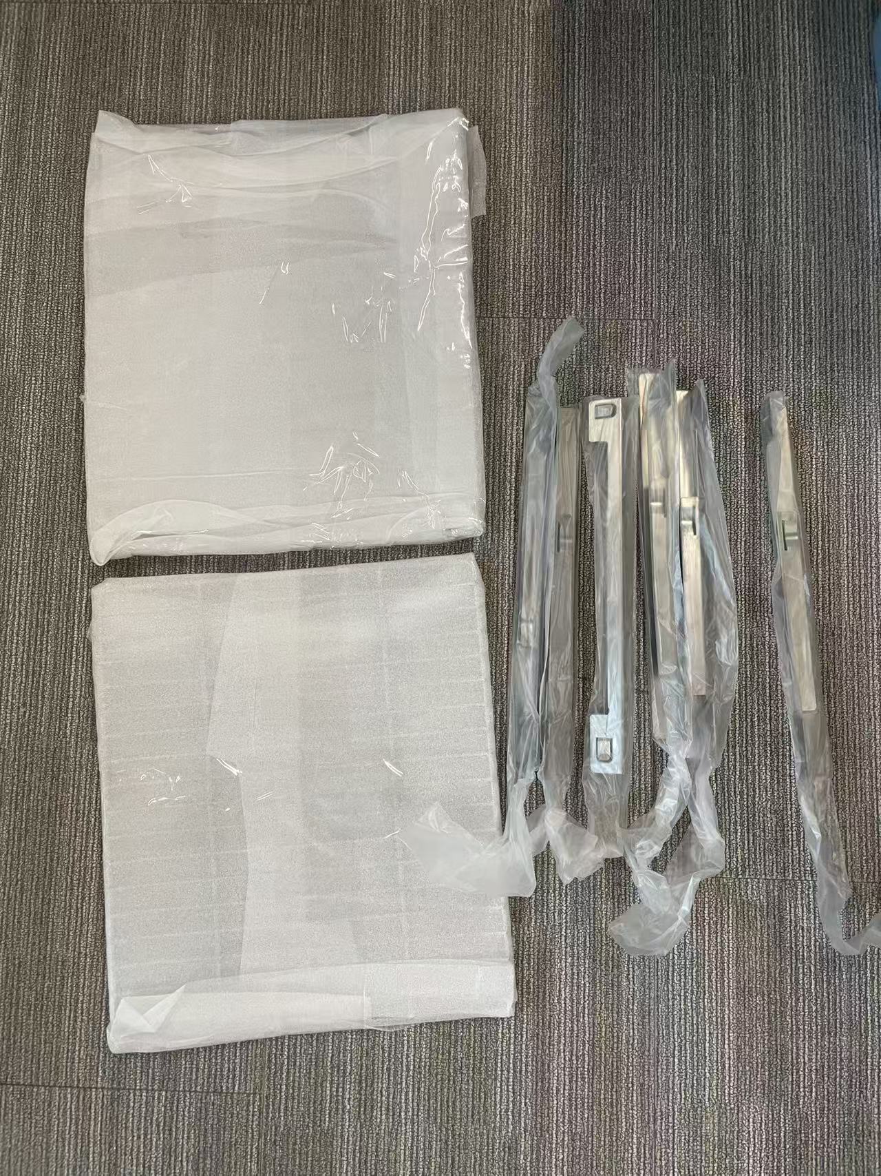 3pcs grates and 6pcs mounts