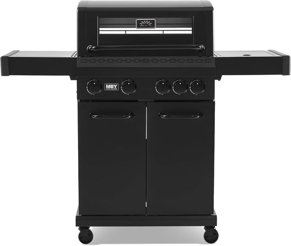 Maison Backyards Portable 4-Burner Propane Gas Grill with Cover