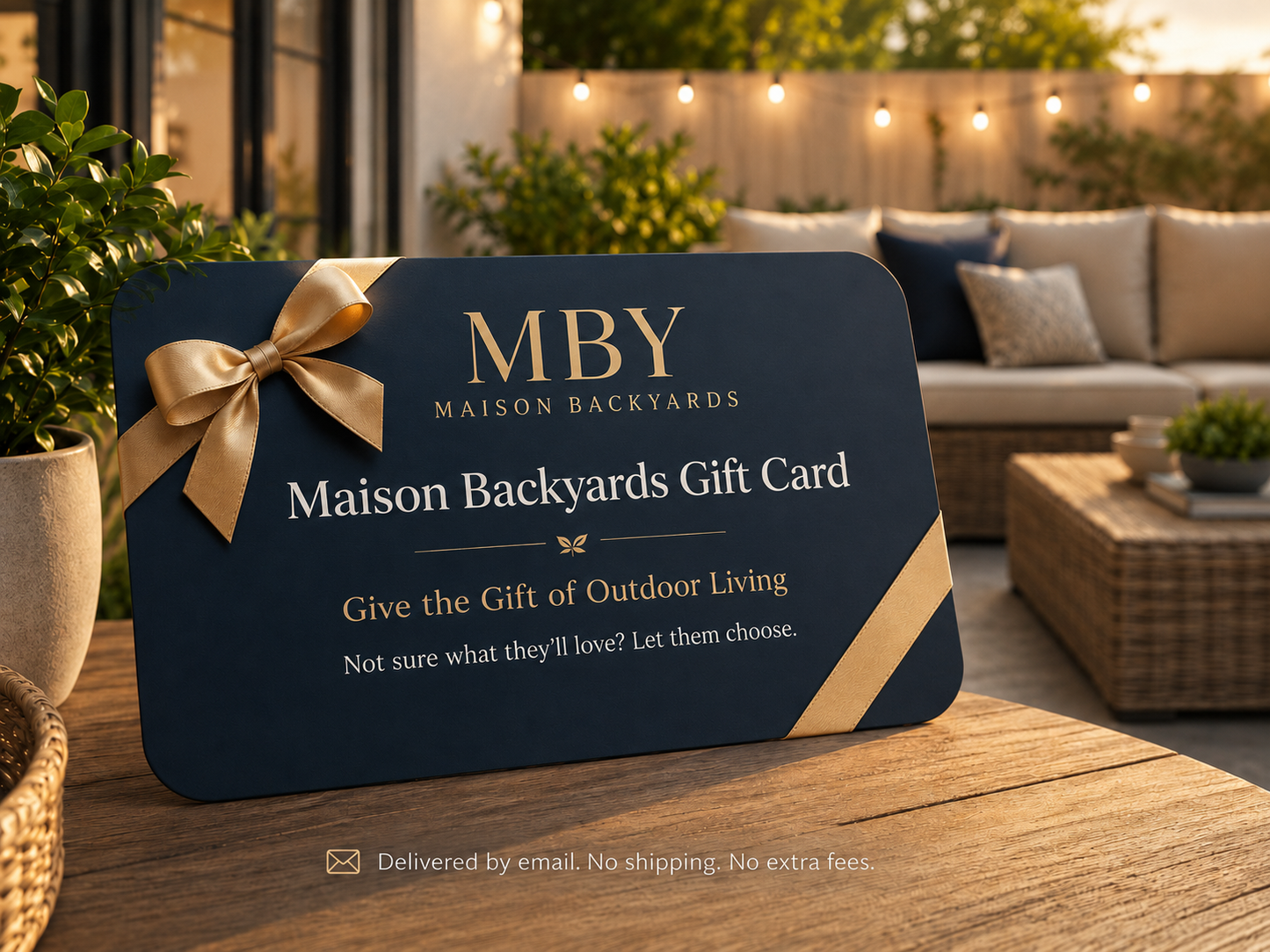 Maison Backyards Digital Gift Card