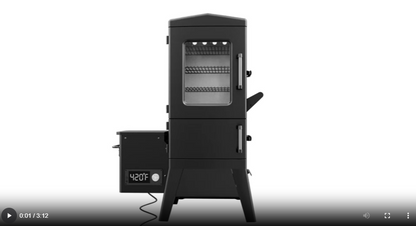 Maison Backyards Vertical Electric Pellet Smoker with Cover & Meat Probe