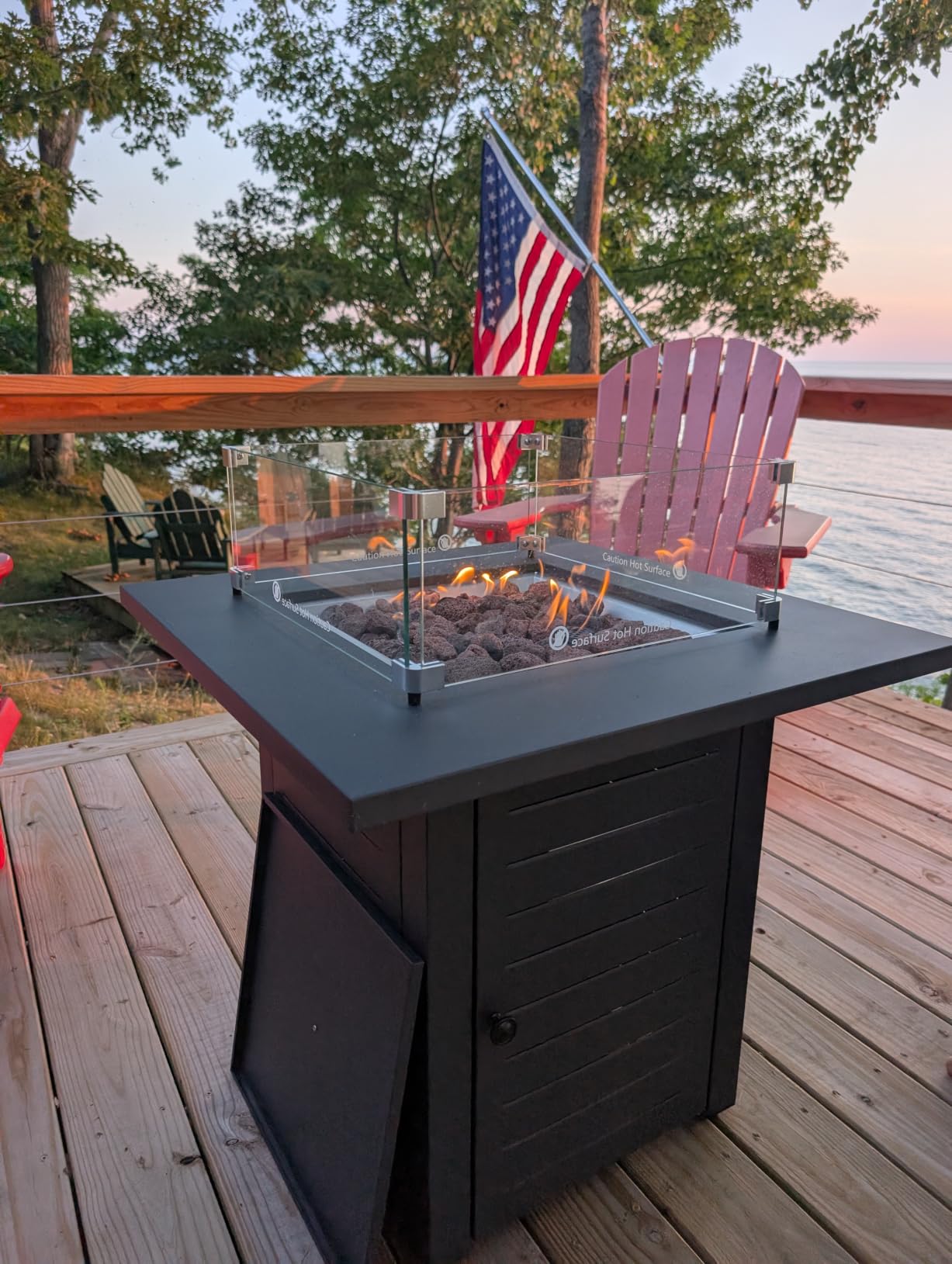 Christine's fire pit table