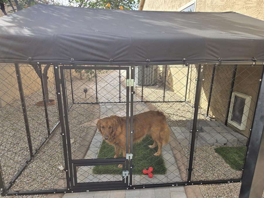 Julie's dog kennel